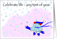 Celebrate Life card