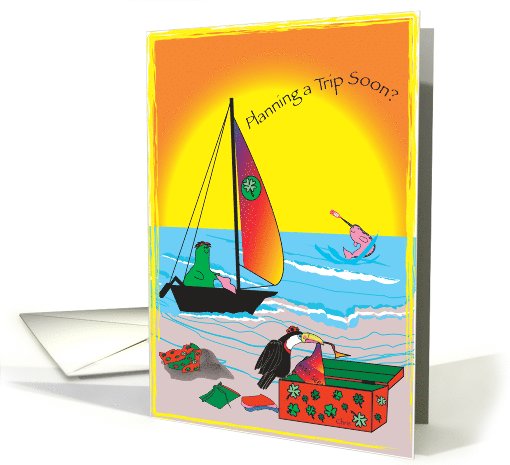 Planning a Trip? card (459007)