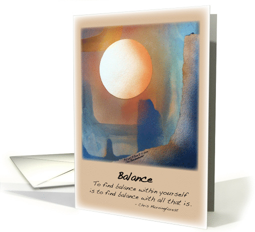 Balance card (800628)