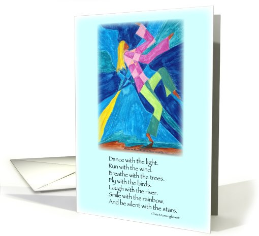 We are the Music We are the Dance- Dance with the Light card (800914)