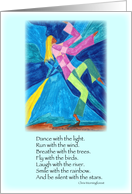 We are the Music We are the Dance- Dance with the Light card