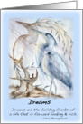 Dreams - Heron card