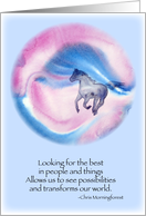 Look for the Best - Horse card