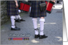 Irish Pipers card