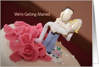 We’re Getting Married Announcement Card