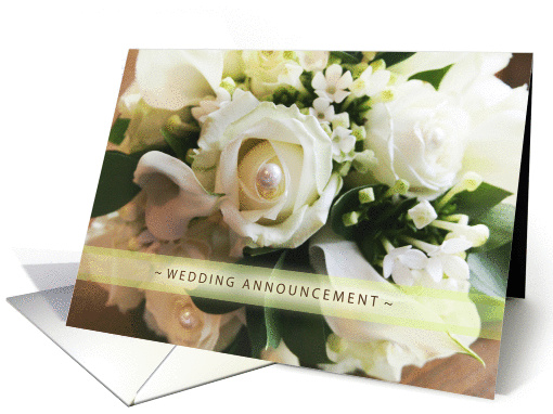 Wedding Announcement card (372236)