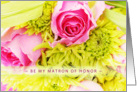 Be My Matron of Honor Card