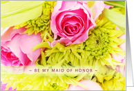 Be My Maid of Honor Card