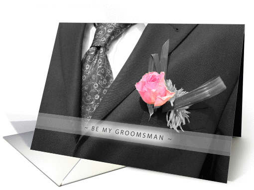 Be My Groomsman card (372294)