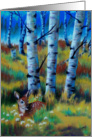 Happy Fall Deer card