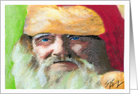 Merry Christmas from Santa Claus card