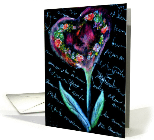 Love grows flowers card (368923)