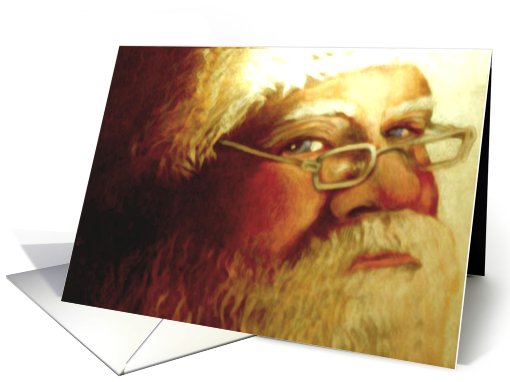 Merry Christmas  santa Claus card (705120)