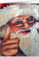 Merry Christmas Santa Claus card