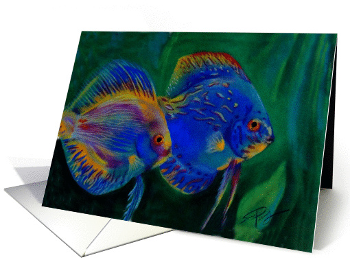 Discus Fish Sea card (848841)