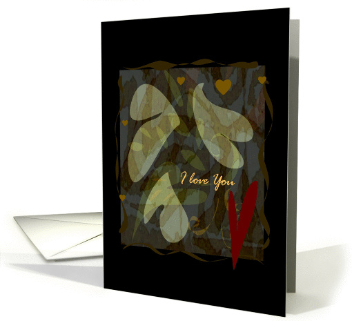 Valentine I Love You card (355693)