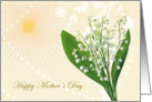 Mother’s Day - Lily of the valley card