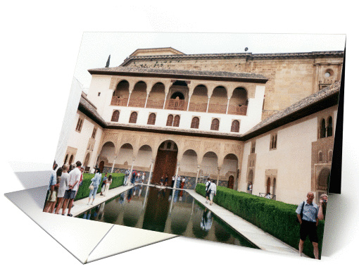 Alhambra, Granada, Spain. card (374359)