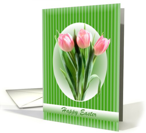 Spring tulips - Easter card (387126)