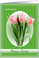 Easter tulips for Codmother card