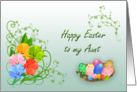 Happy Easter Aunt card