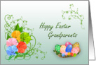 Happy Easter Grandparents card