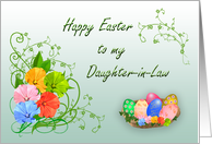 Happy Easter Daughter-in-law card