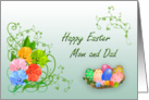 Happy Easter Mom and Dad card