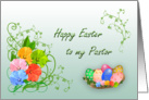 Happy Easter Pastor card