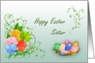 Happy Easter Sister card