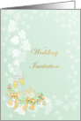 Wedding Invitation - Ivy leaves card