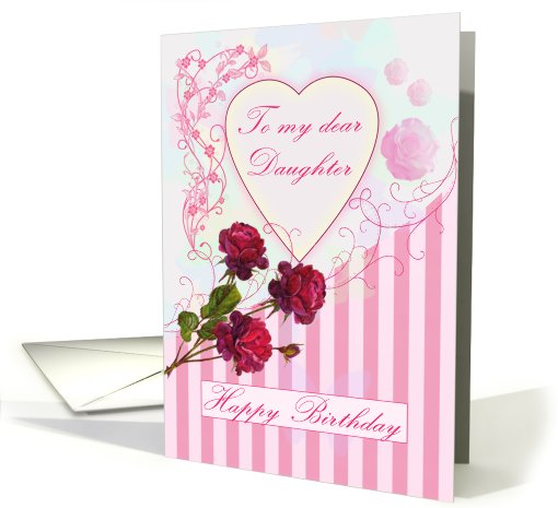 Happy Birthday to my daughter card (410169)
