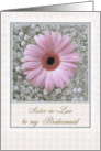 Sister-in-Law - be my Bridesmaid card