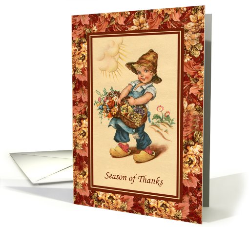 Thanksgiving - Season of Thanks card (514041)