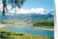 Travel, Altai mountains, Russia card