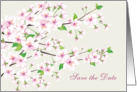 Save the date - Cherry blossom card