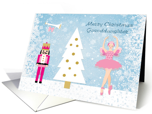 Christmas Granddaughter - Nutcracker, Christmas tree and... (877281)