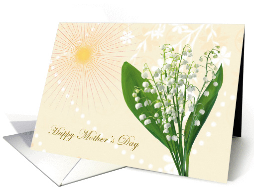 Mother's Day - Lily of the valley card (897524)