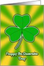 Shamrock - Happy St Patrick’s Day card