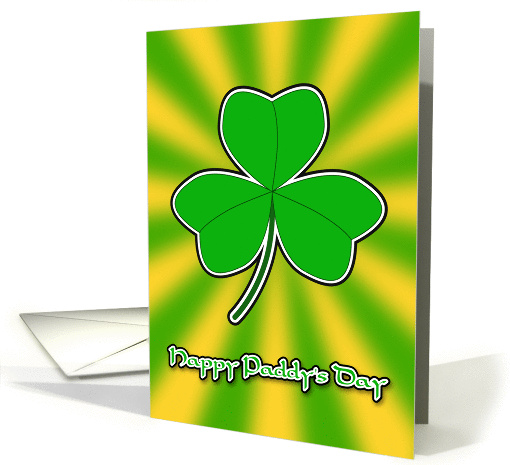 Shamrock - Happy Paddy's Day card (375232)