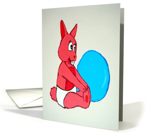 Baby Bunny card (358245)