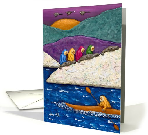 The Mysterious North - HAPPY BIRTHDAY card (387405)