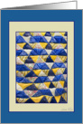 Quilt Pattern card