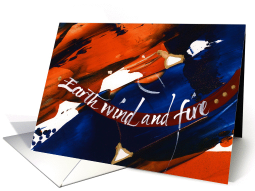 Earth wind and fire... card (363221)