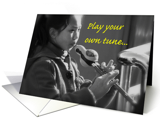 Play your own tune card (367603)