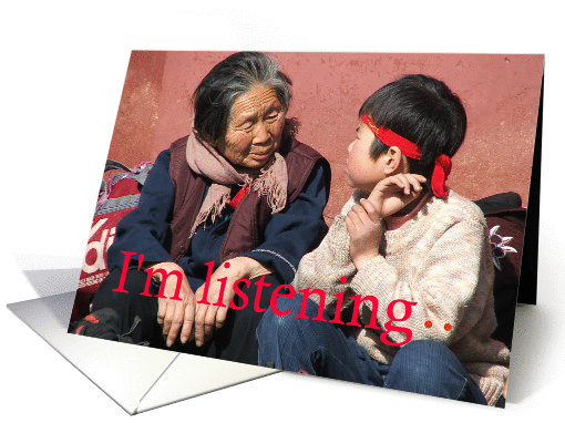 I'm listening.. card (367614)