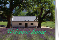 Welcome Home card