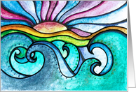 Creulean Sunset card