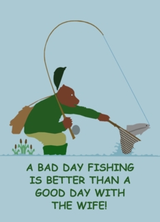 Funny fishing...