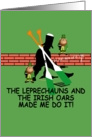 Funny St.Patrick’s Day card